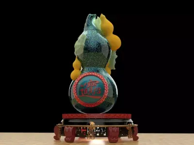 Chinese  gourd  3D model