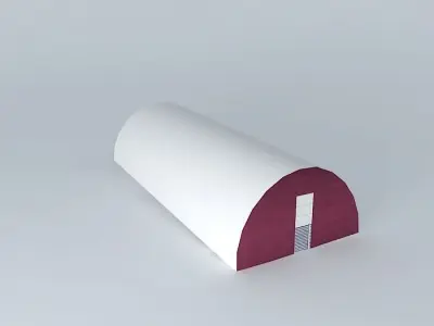 Nerlerit Inaat Airport Hangar 4 Free 3D model