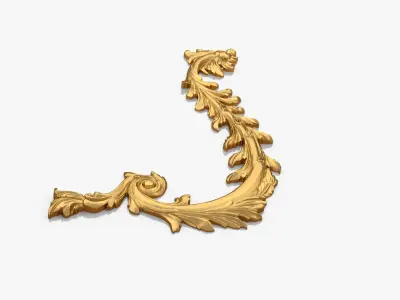 Classic decor ornament 283 3D model