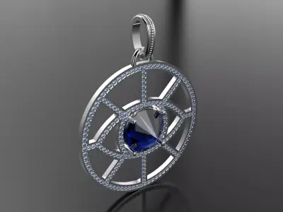 Eye pendant  3D print model