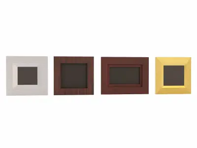 Photo Frames  Low-poly 3D model