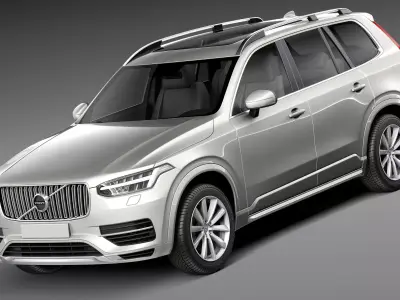 Volvo XC90 2015 3D model