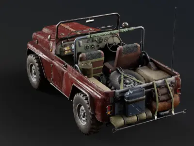 Pickup Safari  3D model