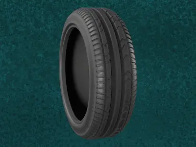Car Tires Goma Velox Trail Series Lot1 N1-3 Group 1 3D model
