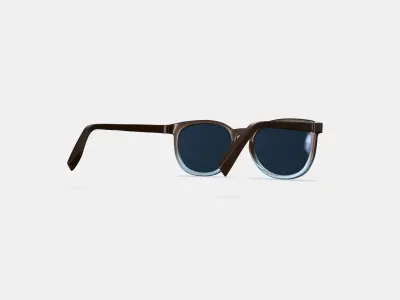 Redding Sunglasses in Ashwood Matte Fade 3D model