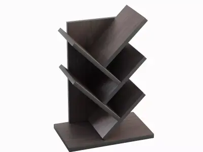 Small Bookshelf Pack B 3D Model Collection