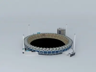 The Gabba melbourne cricket ground Free 3D model