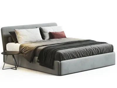 Bed Colection 03 - 10 Items 3D model 3D model