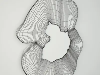 Tamarind Wall Decor by Jeffan 3D model