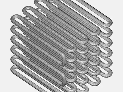 Condenser Coil 3D print model