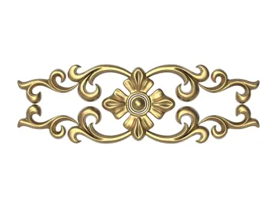  decorative pattern ready for 3D printing 3D model 344