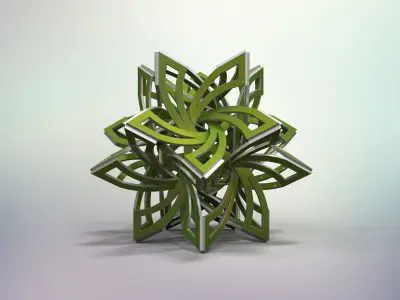 Frabjous Low-poly 3D model