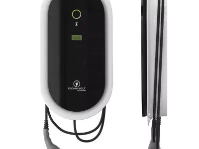 Charging station for electric vehicles Tehnivolt 2200 Smart 3D model