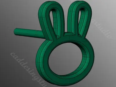 Earrings od66 3D print model