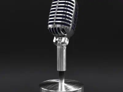 Shure 55 Free 3D model