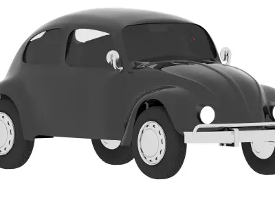 Beetle Classic Free 3D model