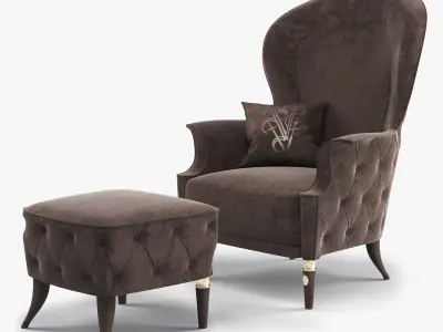 Visionnaire Alice Armchair  3D model