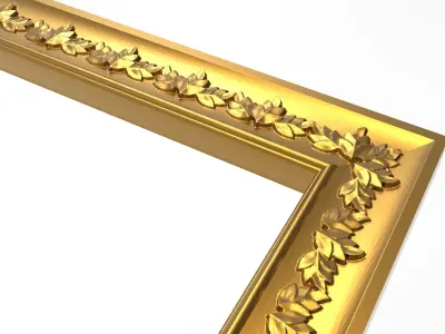 Carved Picture Frame 3D model 23