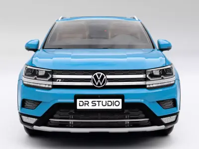 Volkswagen Tharu 280 TSI 2021 Low-poly 3D model