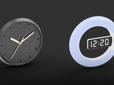 Clock Model Collection Vol 34 3D model