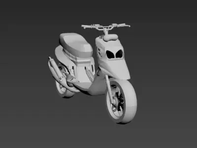 mbk booster spirit rx SPITRO 3D print model