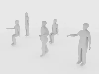 F17 character for space 3D model
