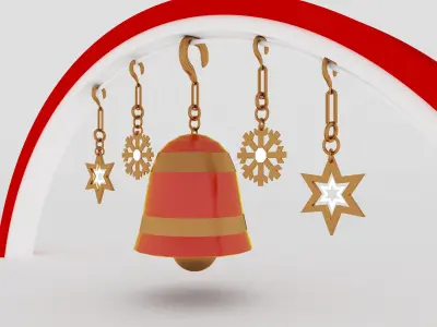 Christmas Gates F4b 3D model