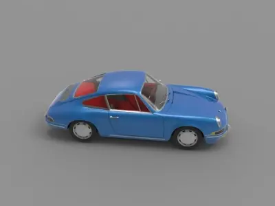 1964 Porsche 911 3D model