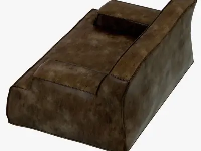 Baxter Damasco Love Seat 3D model