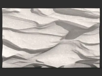 Primitive Rock Wall Scene Kit 3D print model