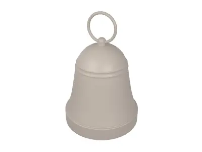 Bell v2 004 Low-poly 3D model