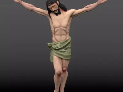 Jesus Christ Crucified 3D print model