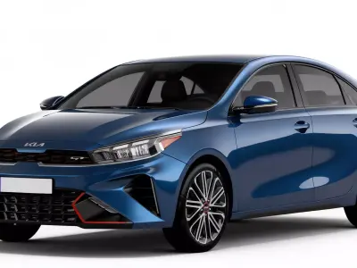 Kia Forte Mk3f  BD GT HQ Interior 2022 3D model