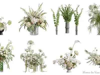 Flower In Vase Collection 07