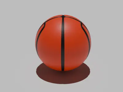 Basket Ball model Free 3D model