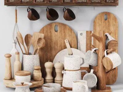 decorative set 3D model