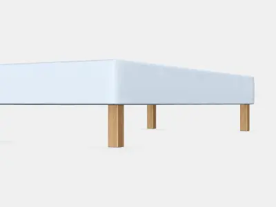 ESPEVAR Sprung mattress base with legs 1 Low-poly 3D model