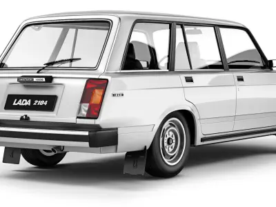 VAZ Lada 2104 1984 3D model
