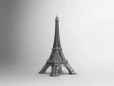 Eiffel Tower 3D model get