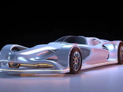 Future Racer 1 3D model