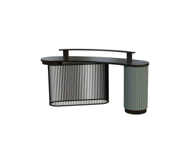3D Decorative Table Model  Low-poly 3D model