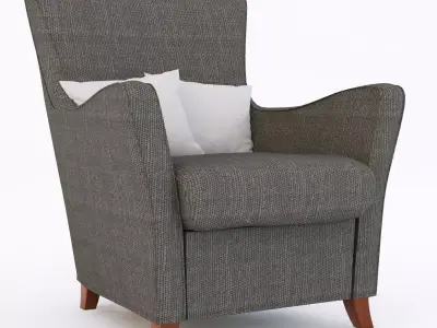 Nicoline Salotti CEFALU armchair 3D model