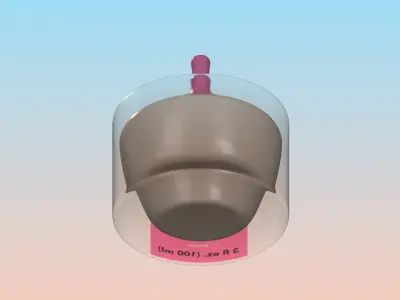 Vanilla Glaze Beauty Serum 3D Model 3D model