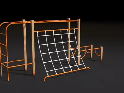 Sports complex 11 3D model