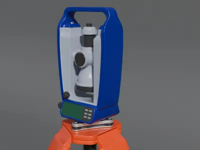 Theodolite - Generic Model 3D model