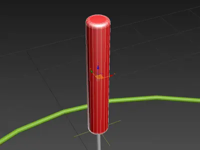 Rigged Skipping Rope 3D model