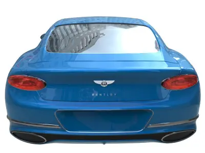 Bentley Continental GT 2018 3D model