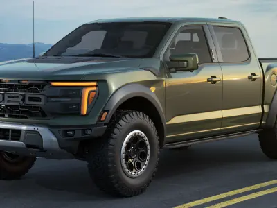 Pick-up 2024 F-150 Raptor R 3D model