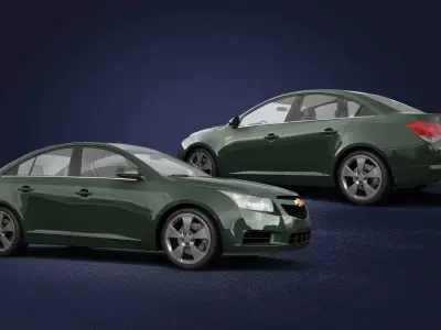 CHEVROLET CRUZE FOR 3D PRINTING 3D model