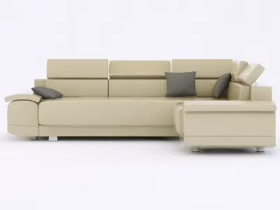 contemporary sofa 3D model purchase